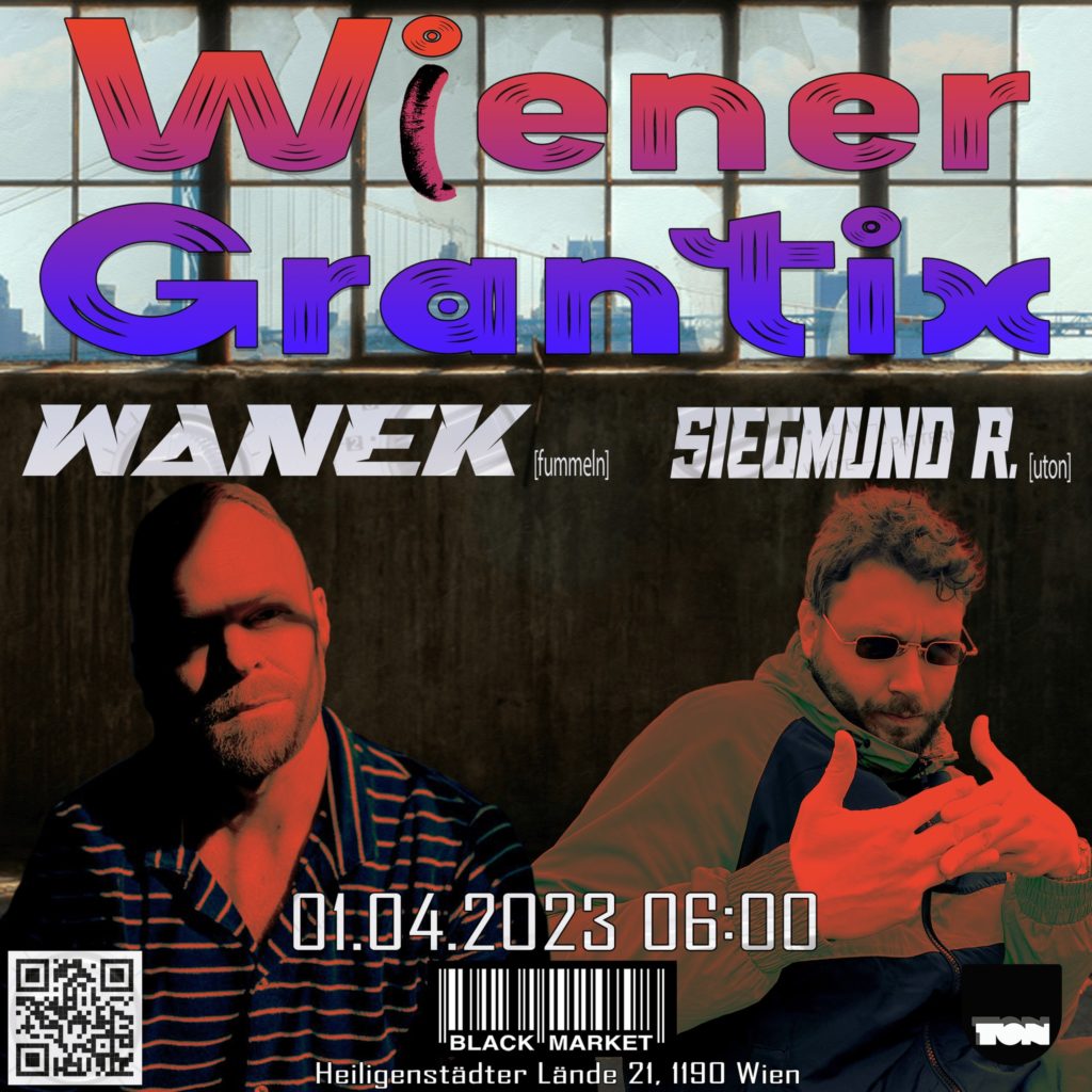 Flyer fÃ¼r: Black Market - WiENER GRANTiX AFTERHOUR // WANEK & SiEGMUND ROiD