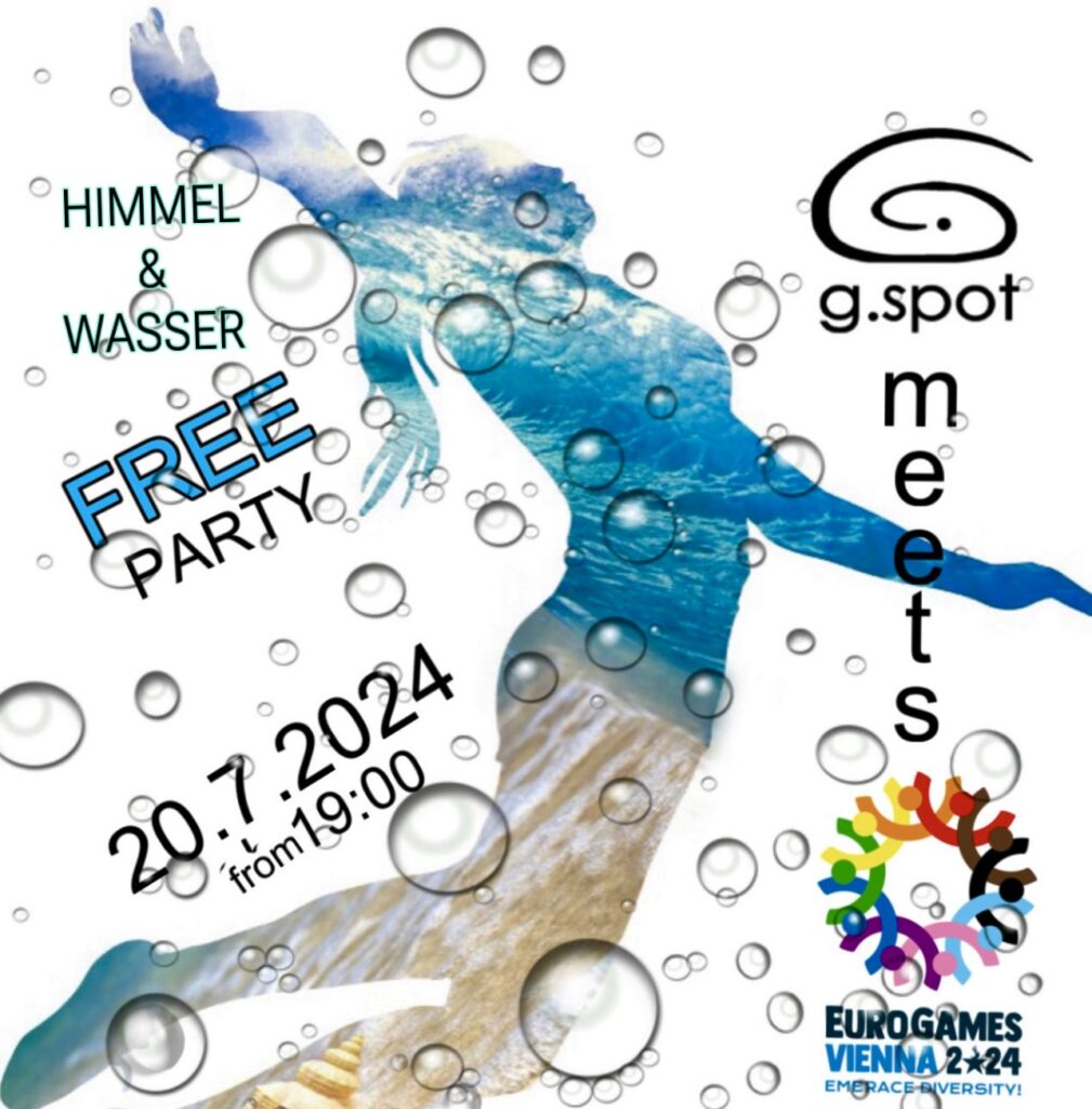 Flyer fÃ¼r: HIMMEL UND WASSER - G.SPOT meets EUROGAMES