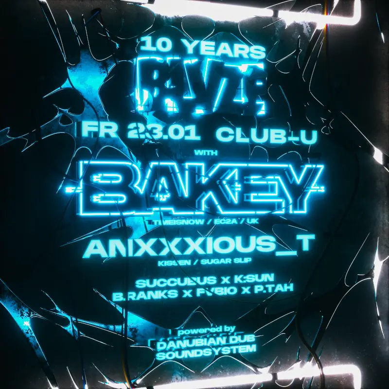 Flyer fÃ¼r: CLUB-U - 10 YEARS OF BLVZE